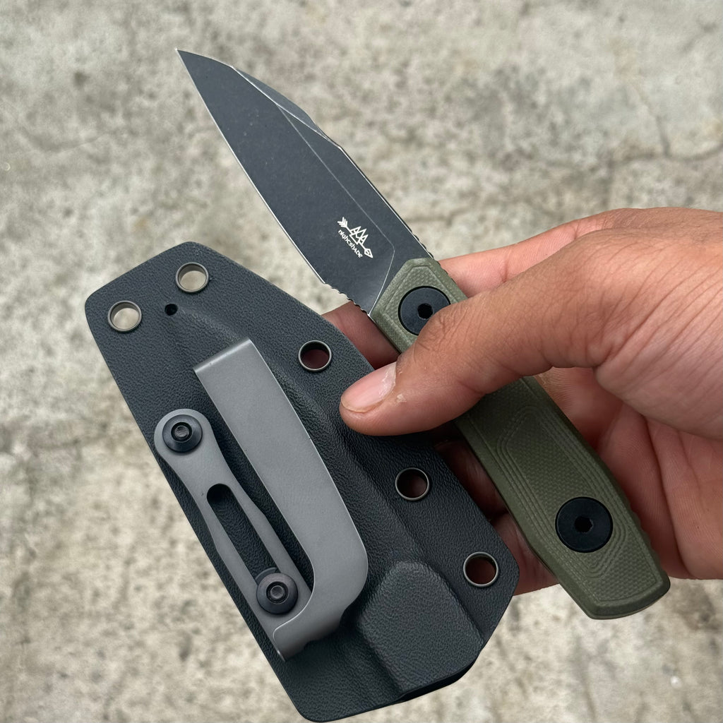 ATG Nightshade Fixie EDC Fixed Blade