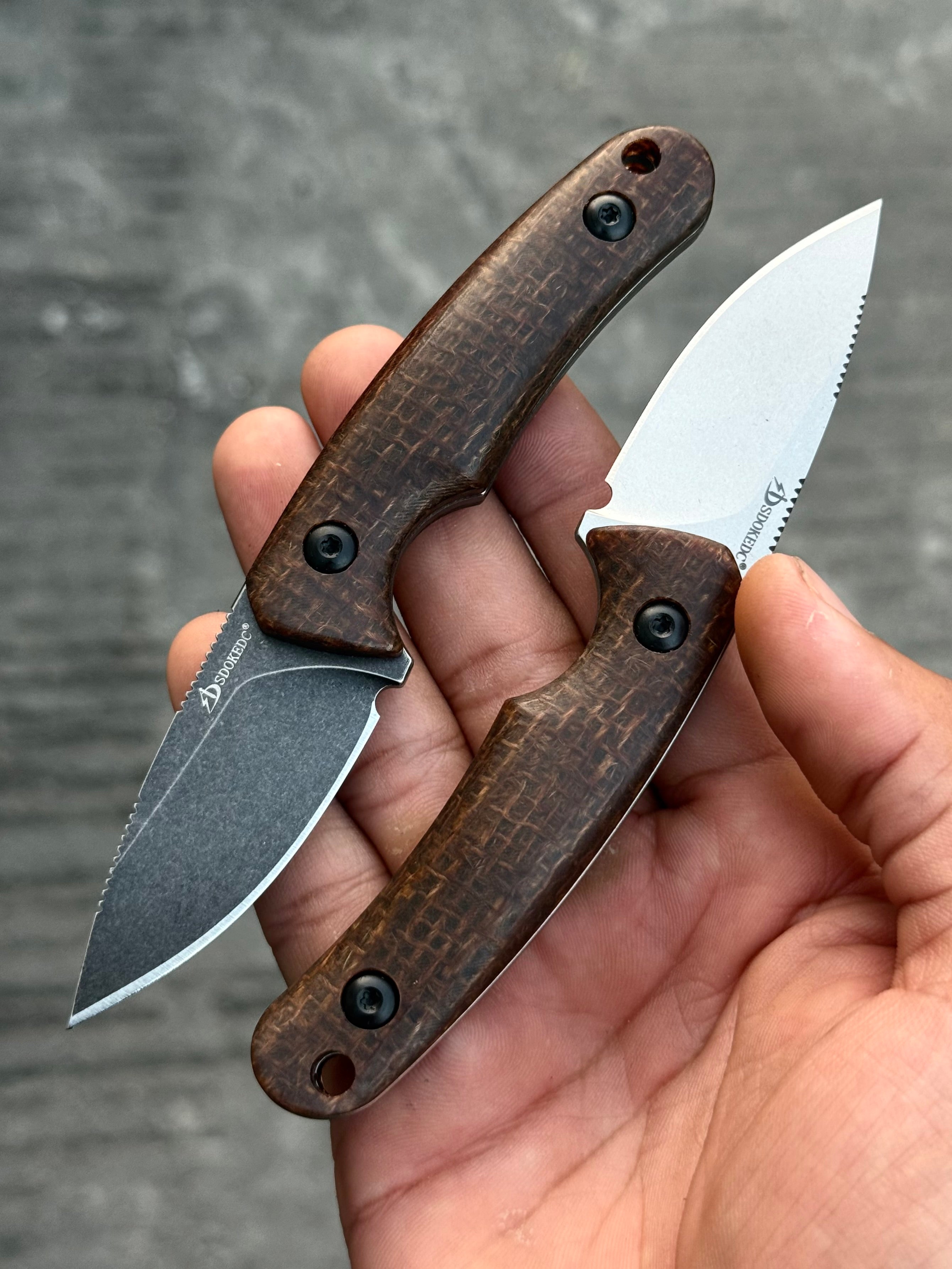 SDOKEDC mini Back-up Fixed Blade
