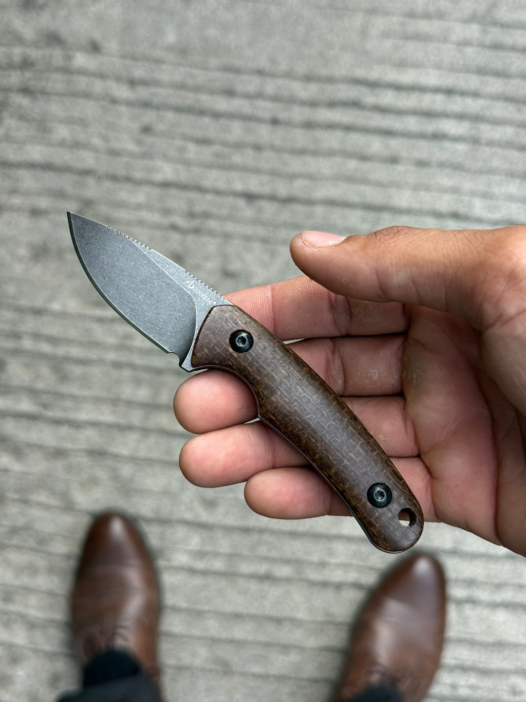 SDOKEDC mini Back-up Fixed Blade