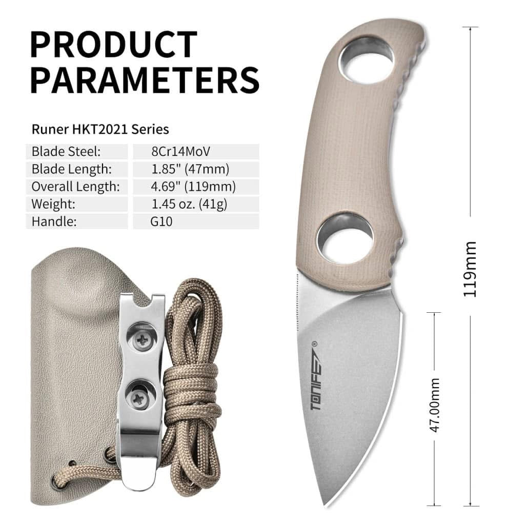 Tonife Runer EDC Neck Knife