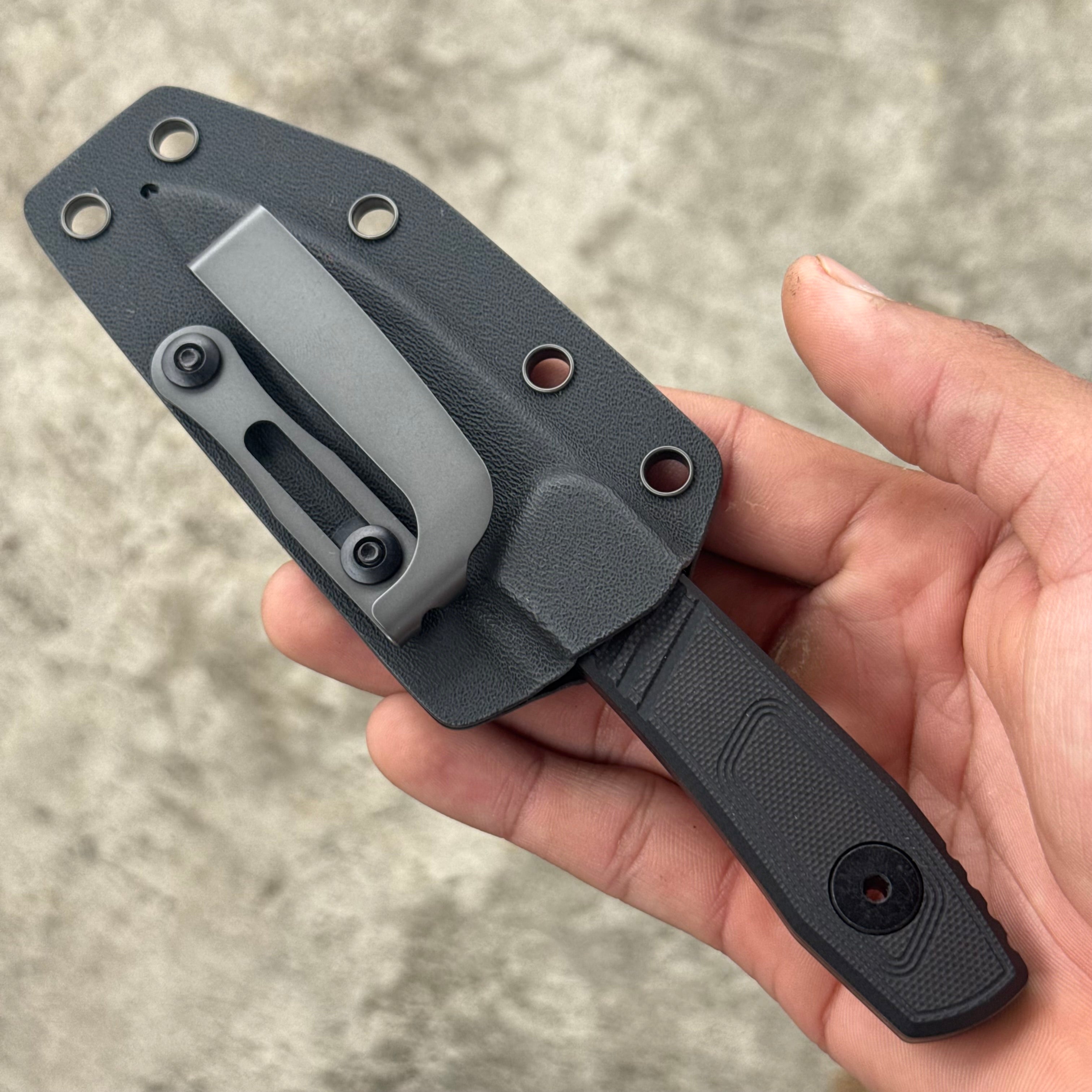 ATG Nightshade Fixie EDC Fixed Blade