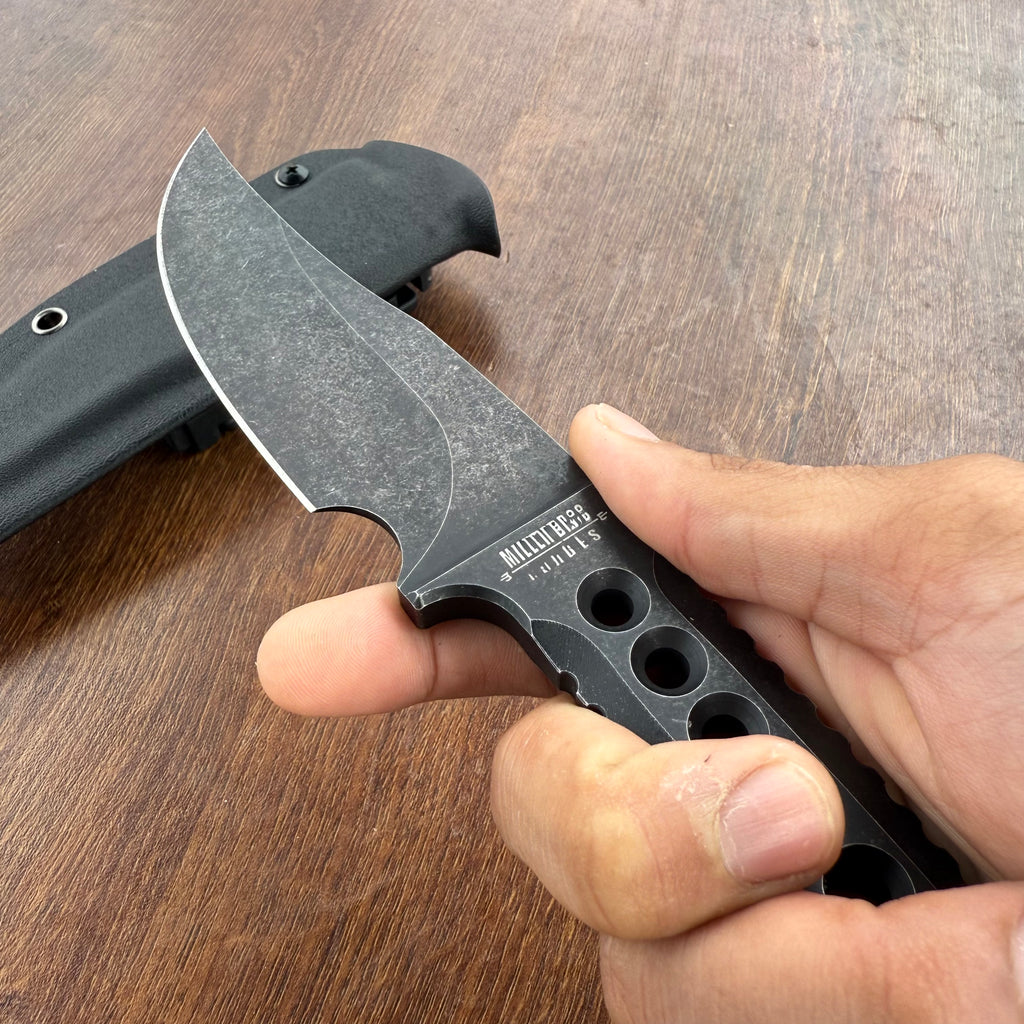 Heavy Skeletonized Fixie with Kydex Sheath