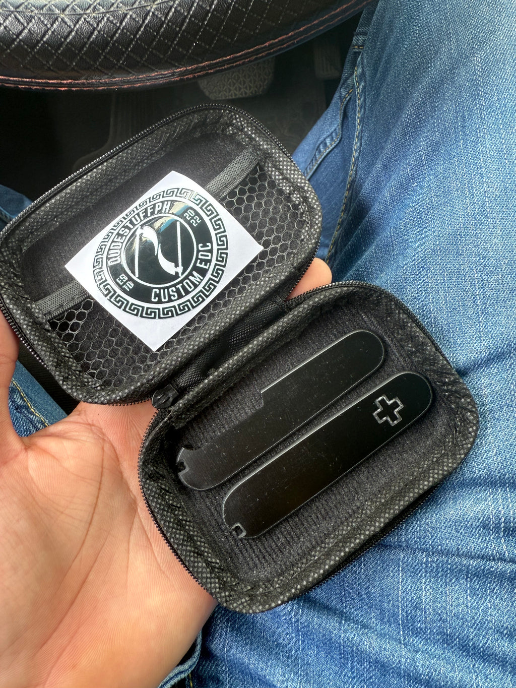 Dude Stuff PH Custom G10 Scales for 91mm Victorinox