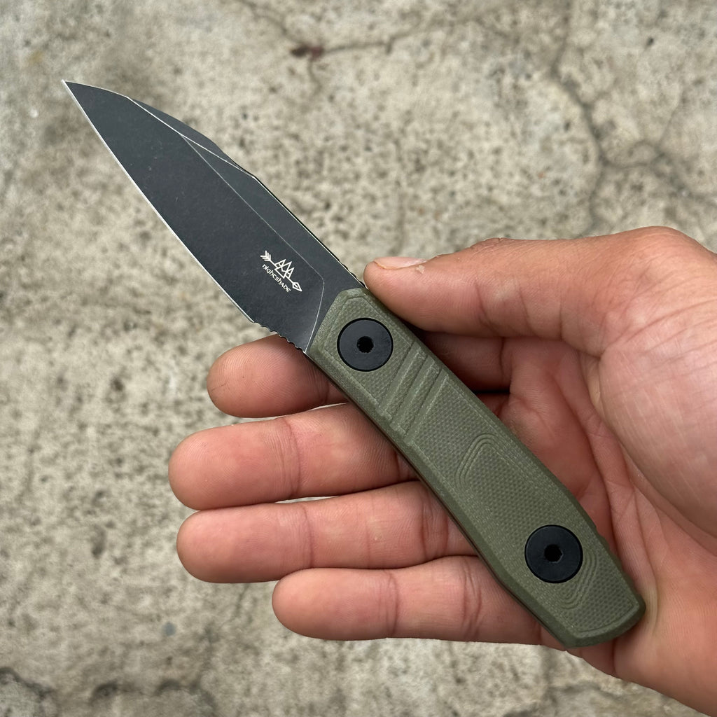 ATG Nightshade Fixie EDC Fixed Blade