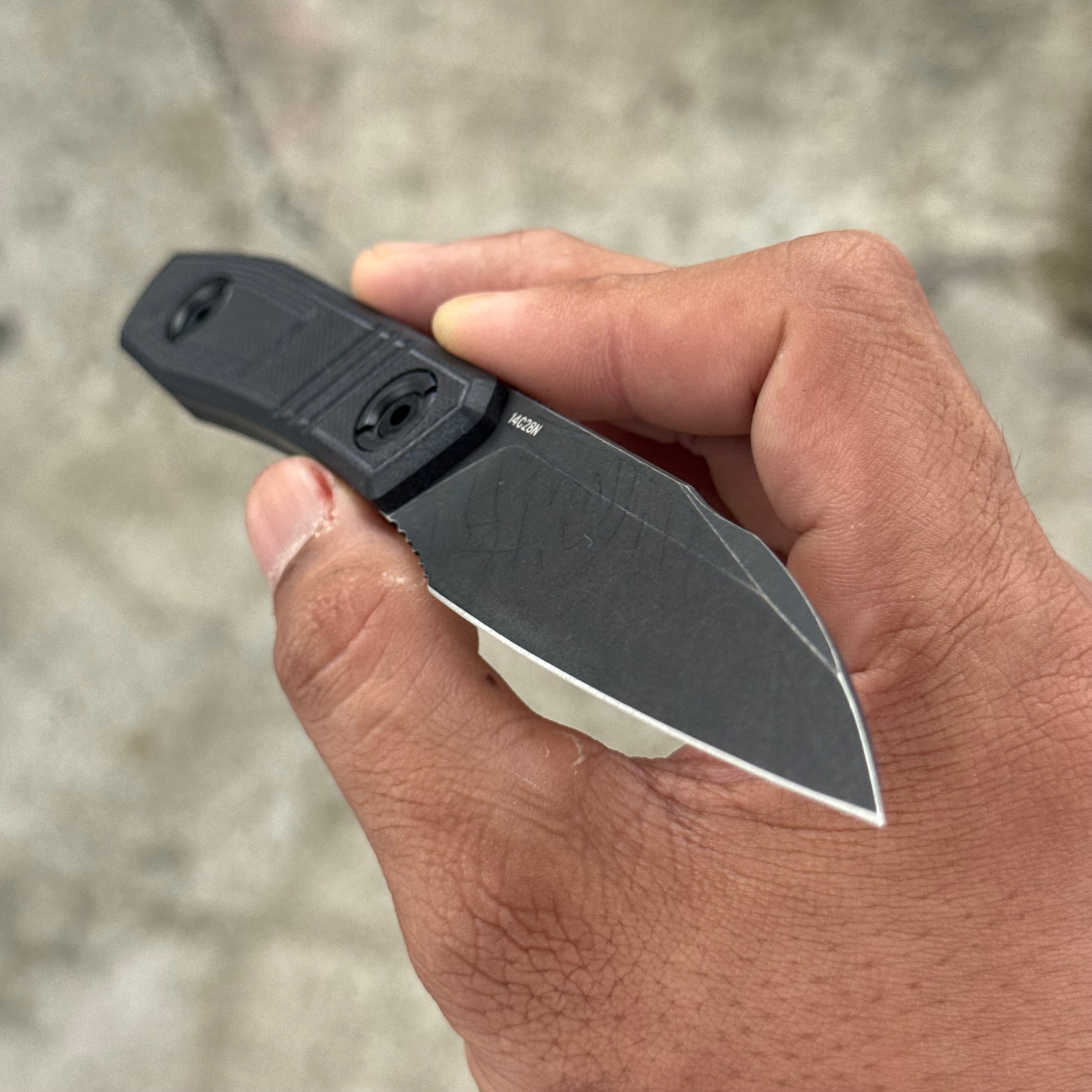 ATG Nightshade Fixie EDC Fixed Blade