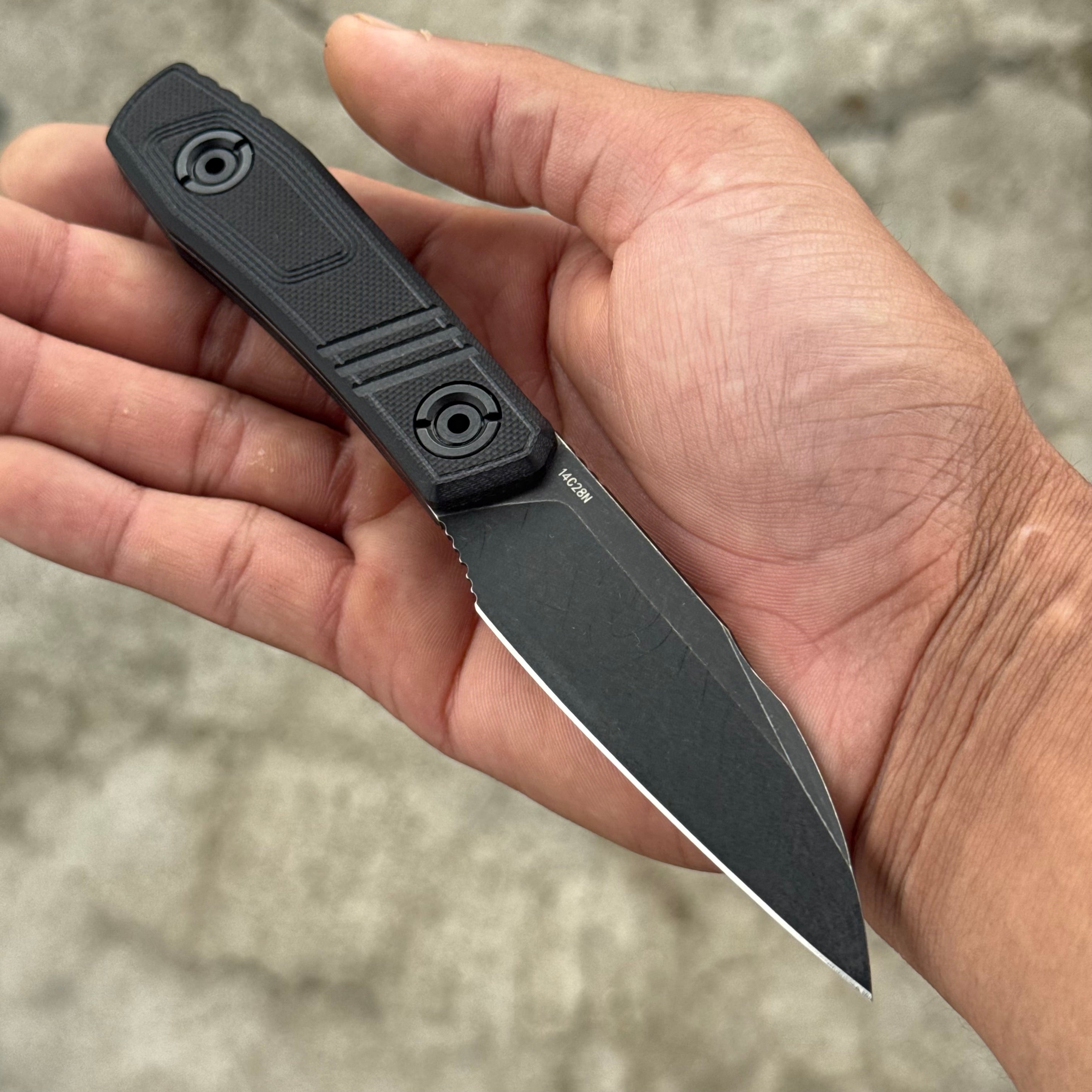 ATG Nightshade Fixie EDC Fixed Blade
