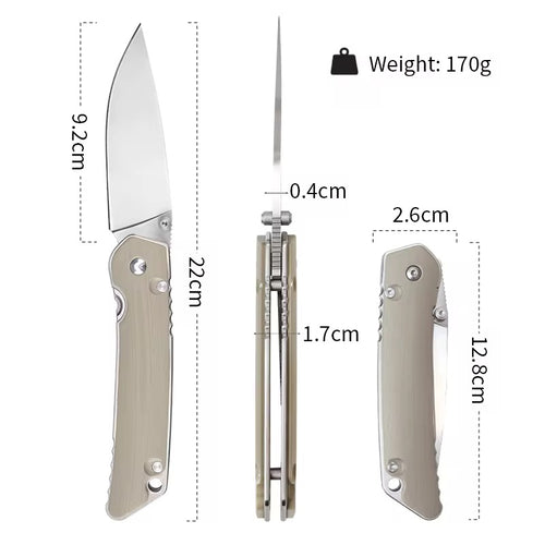 ATG Chivalry Folding Camping Knife