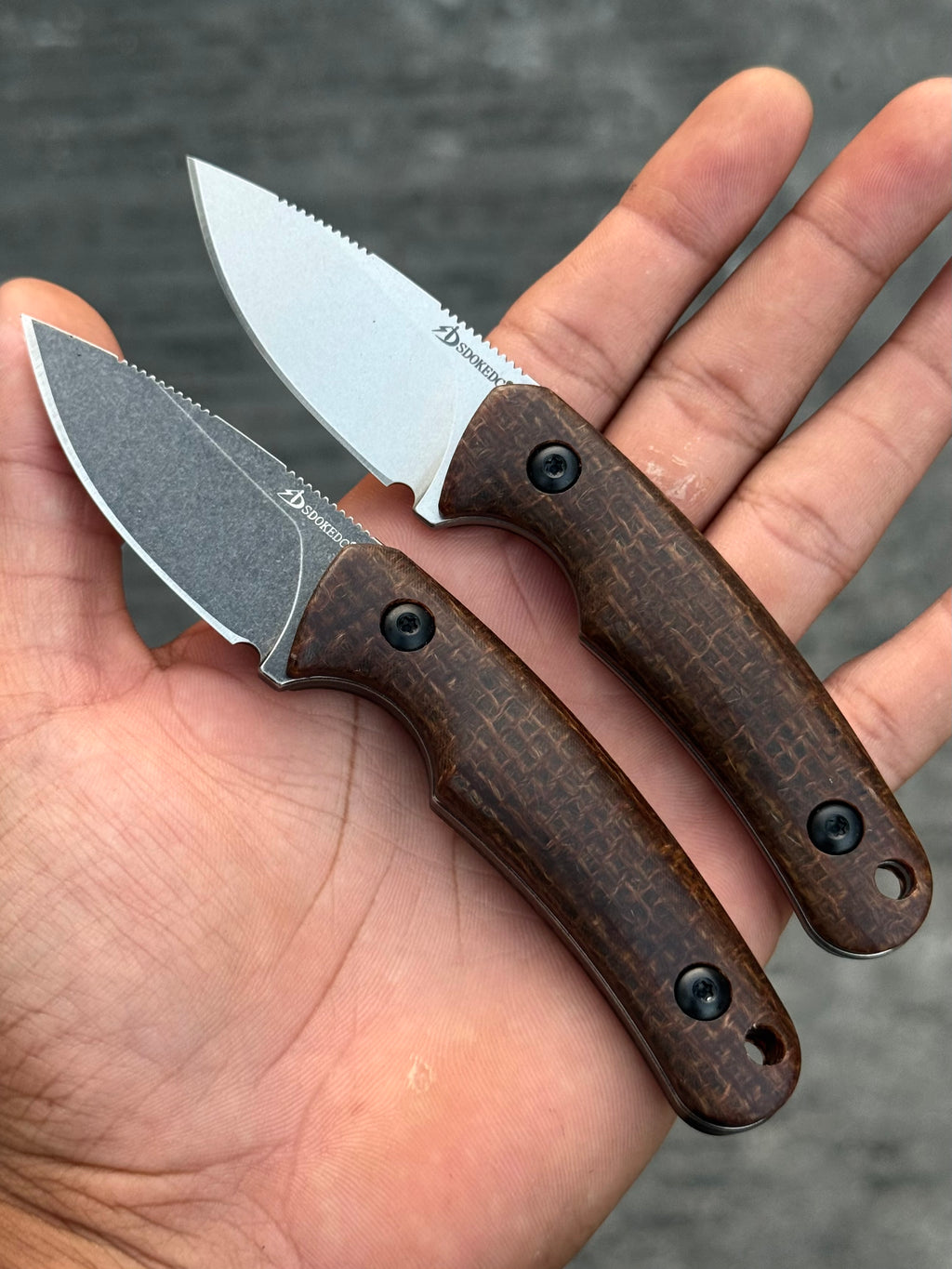 SDOKEDC mini Back-up Fixed Blade