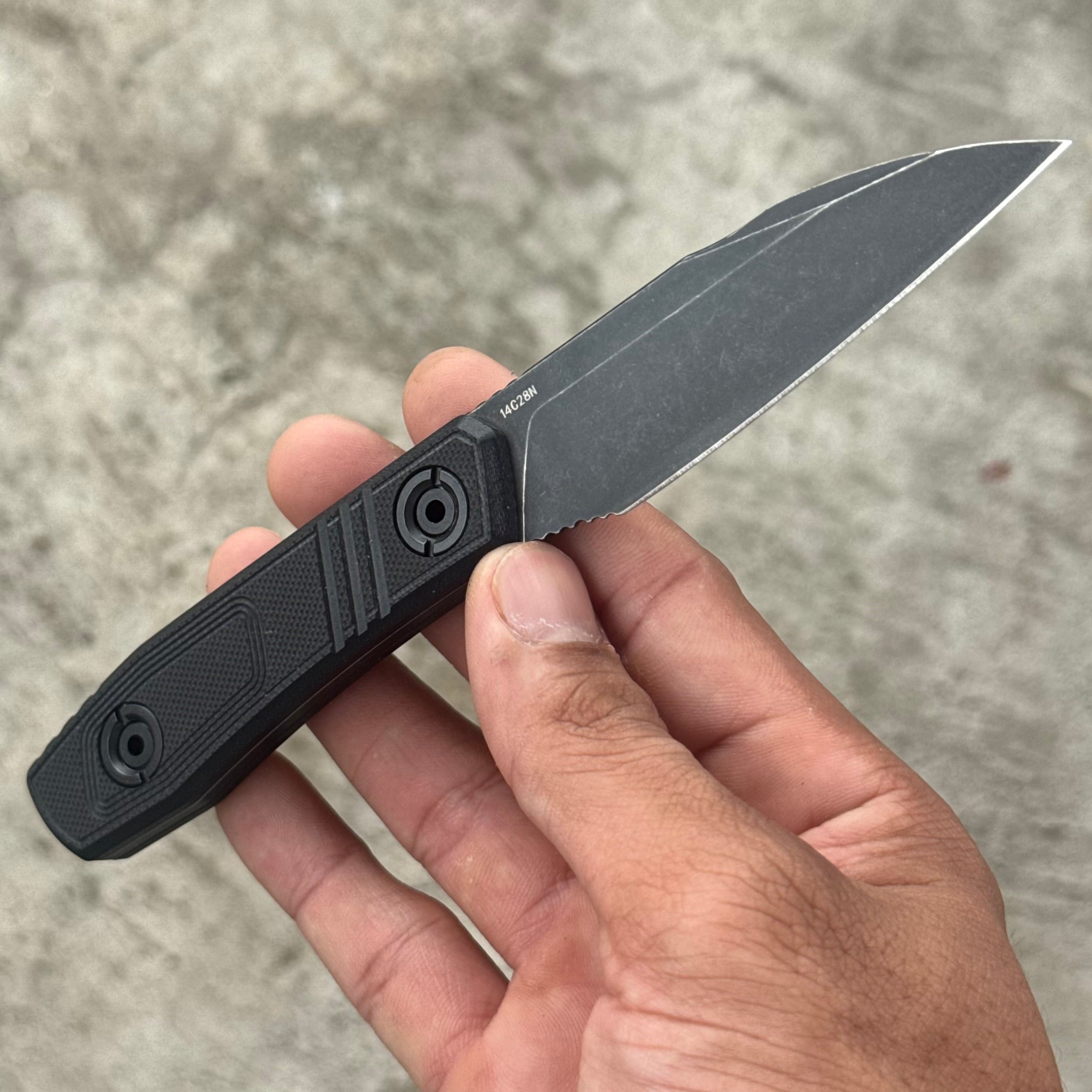 ATG Nightshade Fixie EDC Fixed Blade