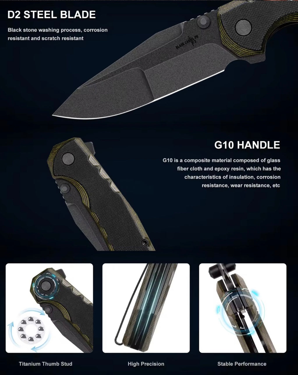 Blade Cartel PH F2 Folding EDC Knife
