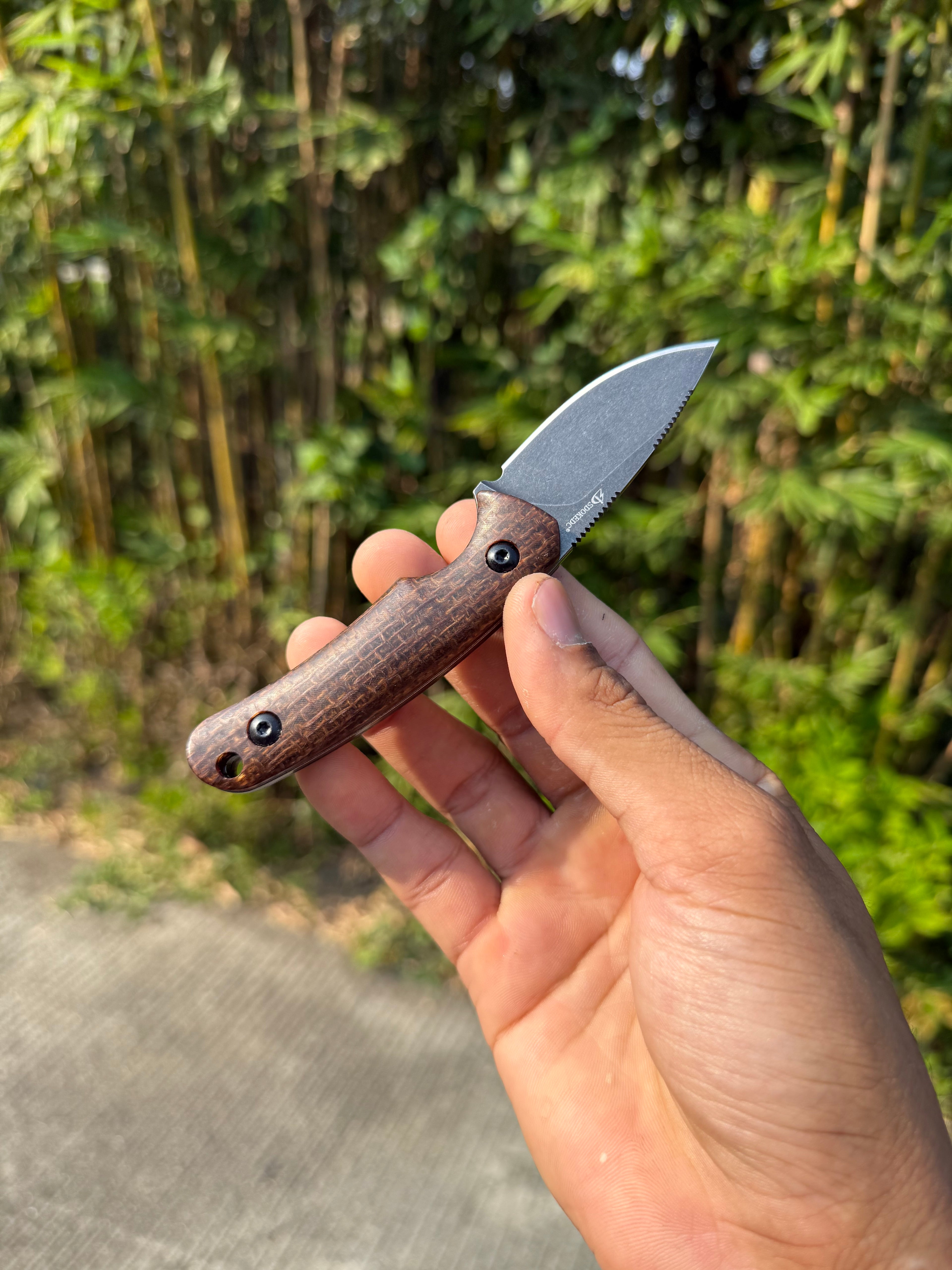 SDOKEDC mini Back-up Fixed Blade