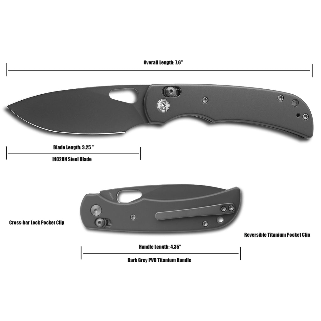 Miguron Moyarl Ti Cross Bar Lock