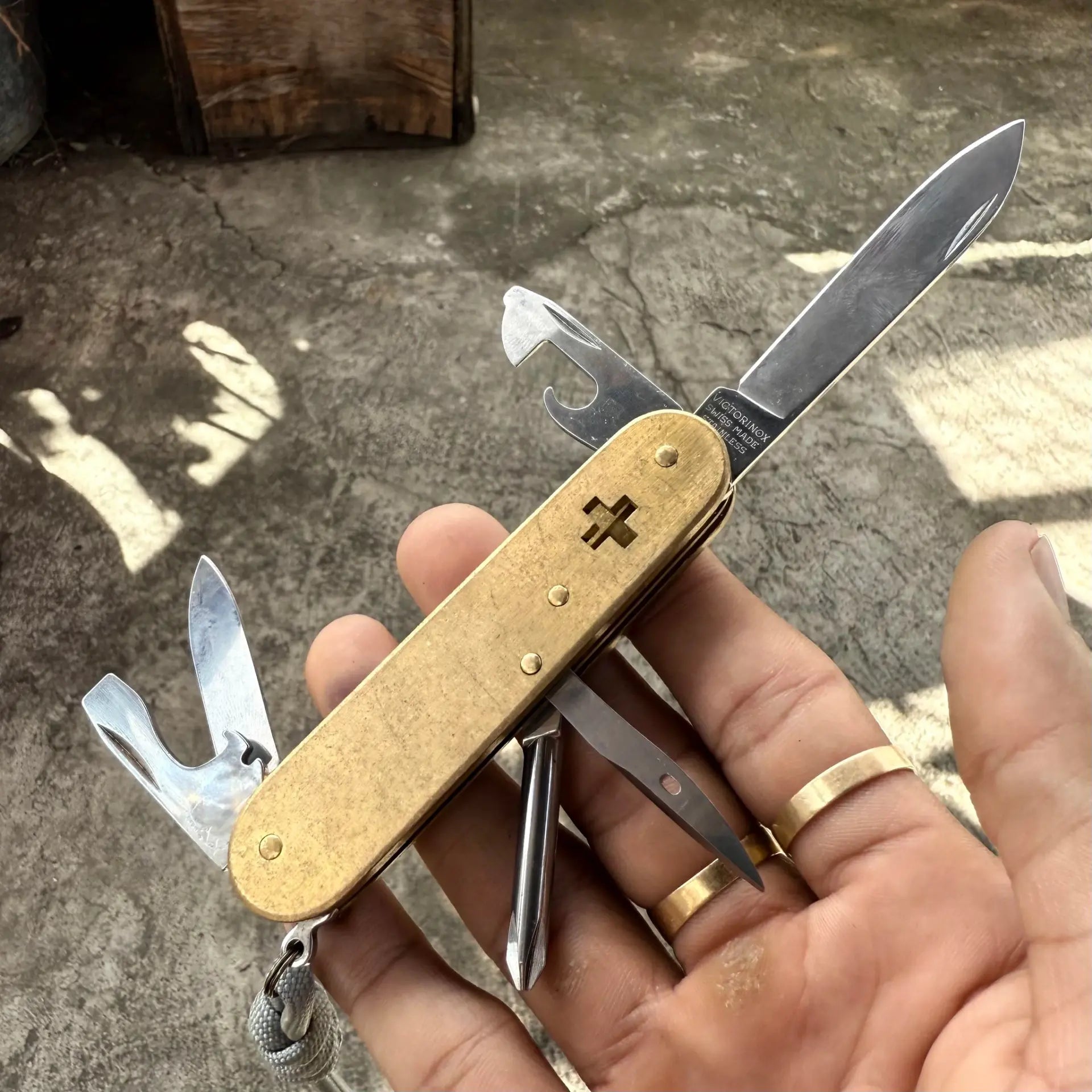 Copper/Brass 91mm Custom Tinker