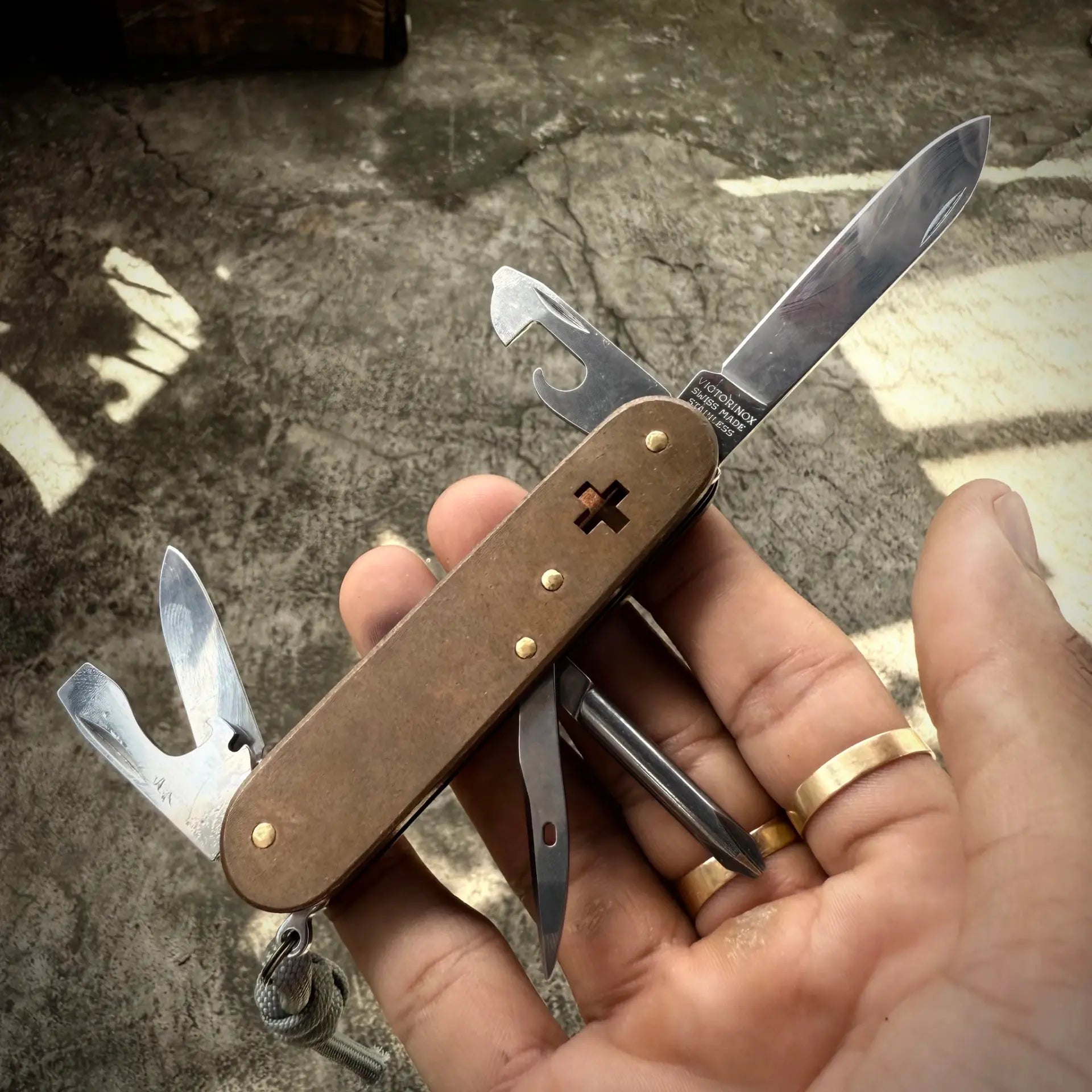 Copper/Brass 91mm Custom Tinker