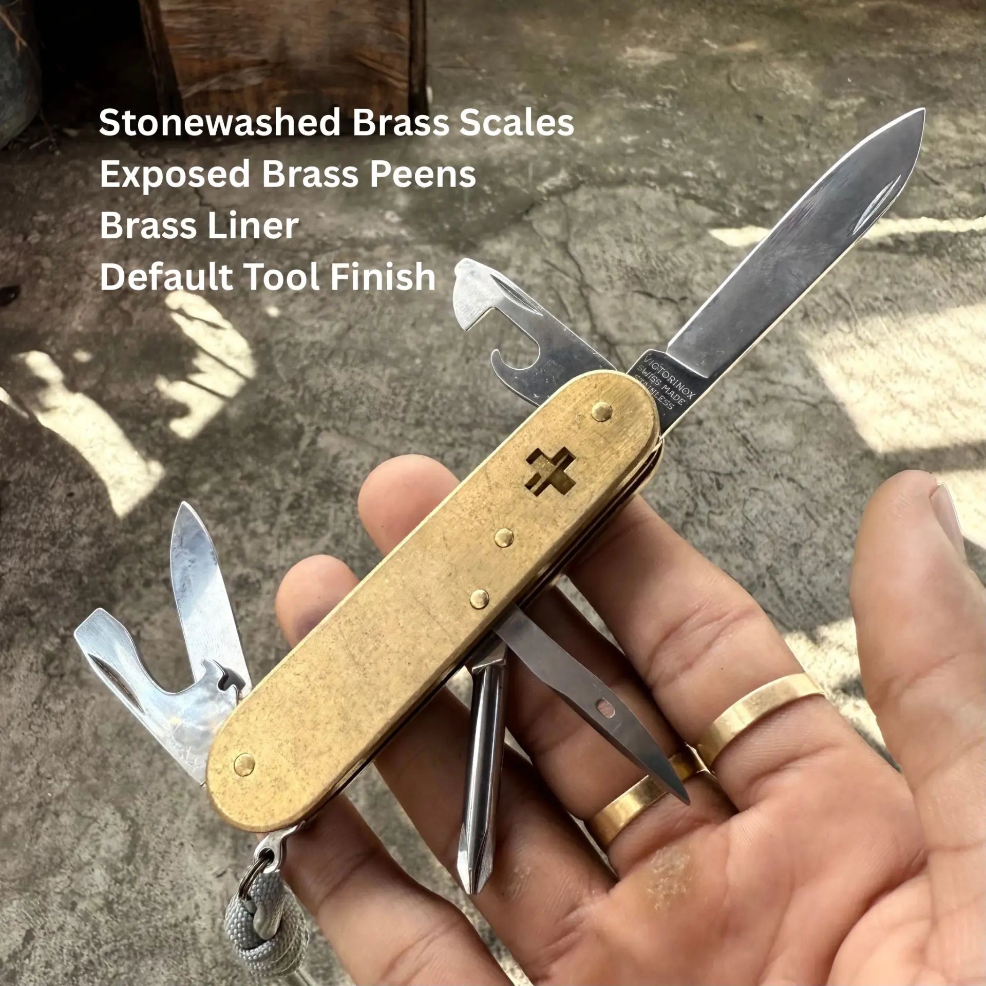 Copper/Brass 91mm Custom Tinker