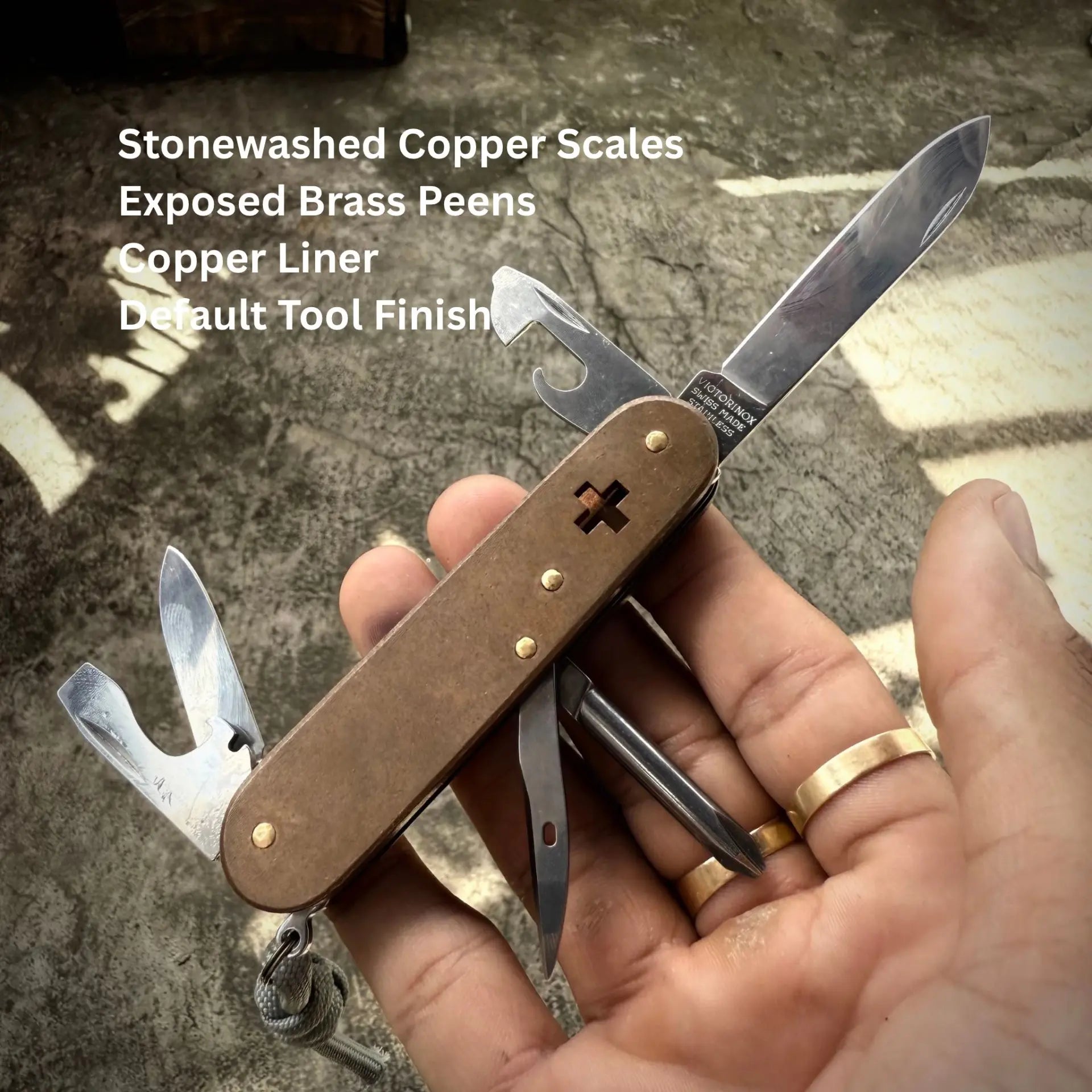 Copper/Brass 91mm Custom Tinker