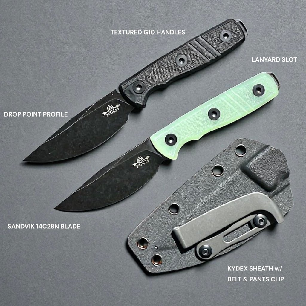 🔥HOT: ATG Stealth EDC Pocket Fixed Blade